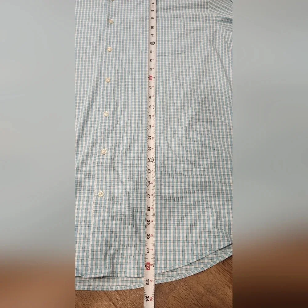 Peter Millar Summer Comfort Mens Long Sleeve Button-up Size XXL-2X